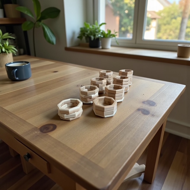 Octa Grain-74-八角形クラフトボックス