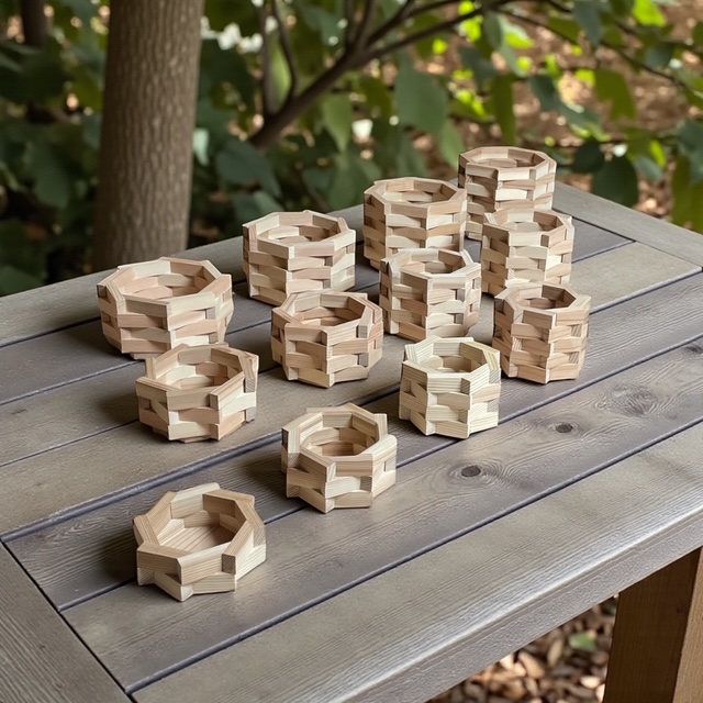 Octa GrainⅡ-八角形クラフトボックス