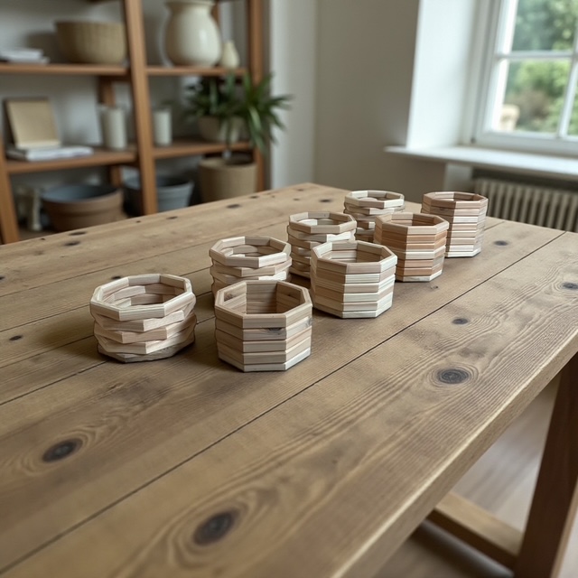 Octa Grain-130-八角形クラフトボックス